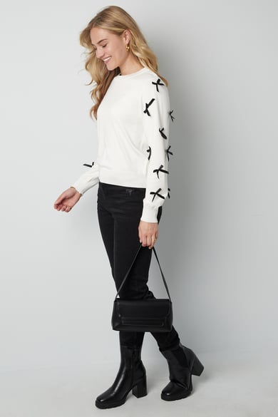 Bow Whisper Pullover - Fuchsie h5 Bild11